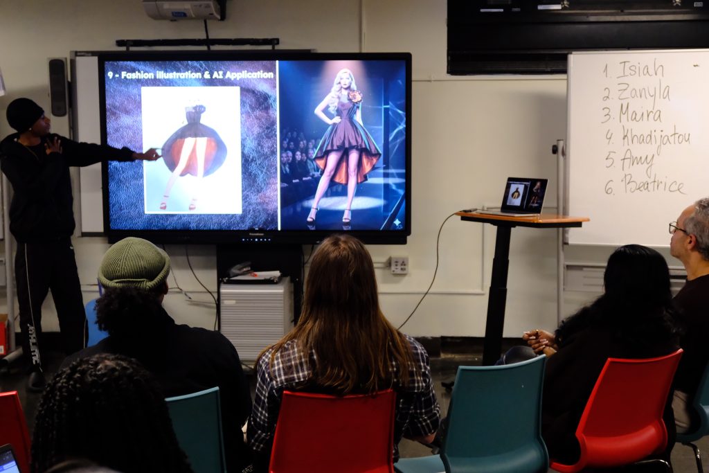 Fashion educator Carlos De Moya led a six-week Workplace Challenge at The Manhattan Early College School for Advertising. Students created capsule collections, presented to industry judges and discovered what fashion really demands.